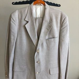 Vintage 100% Linen J. Peterman Suit